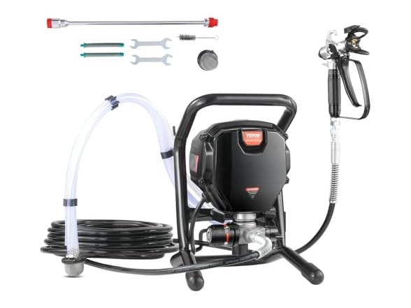 Stand Airless Paint Sprayer, 3000PSI 750W
