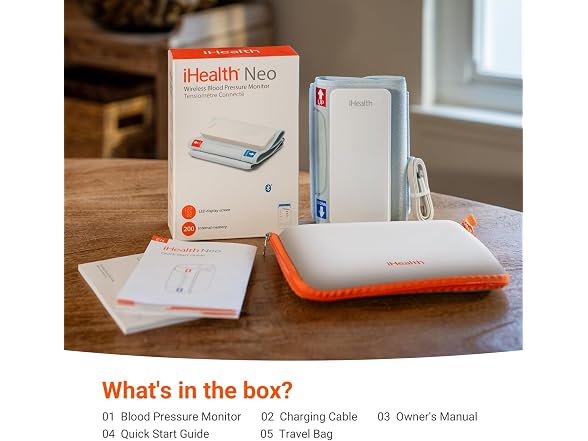 iHealth Neo Wireless BP Monitor App