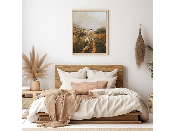 Mireita Jesus-Wall Art-Jesus Leaves