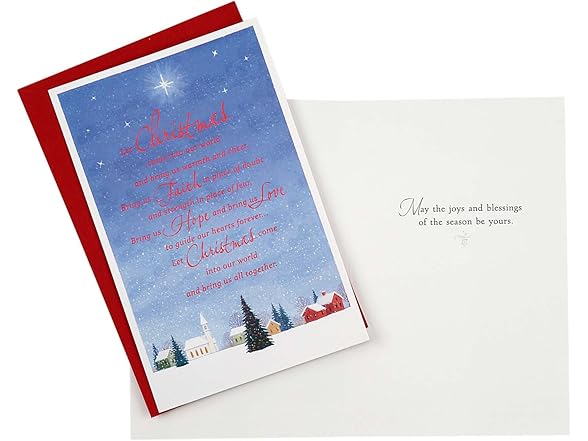 Hallmark Boxed Christmas Cards, Church Blessings