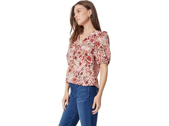 Sam Edelman Women Dakota Puff Short Sleeve Top