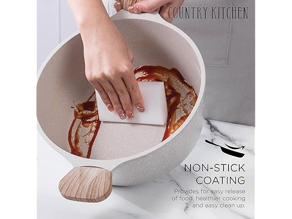 6 Pc Nonstick Cookware Set