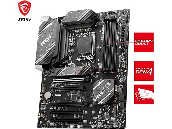 MSI B760 Gaming Plus WiFi Motherboard