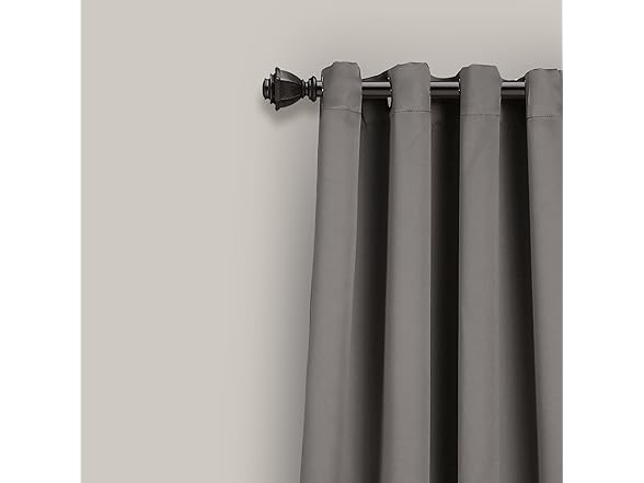 Lush Decor Insulated Grommet Blackout Curtain Panels, Pair
