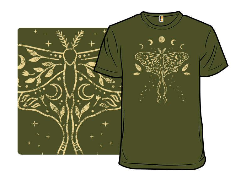 Celestial Luna Moth - Gallery 3