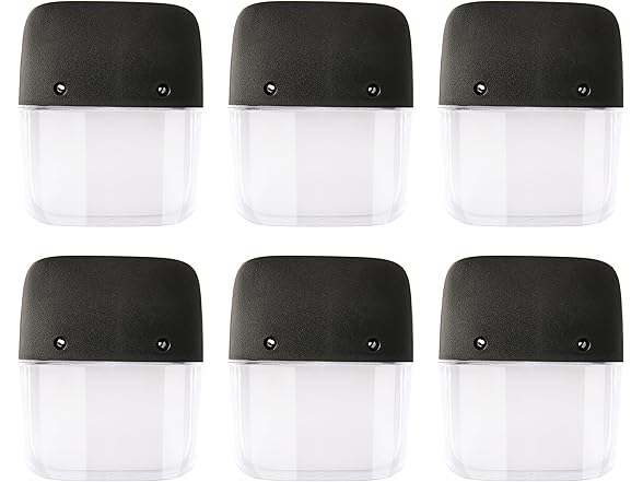 Home Zone ELI1301G 6PK Solar Deck Light