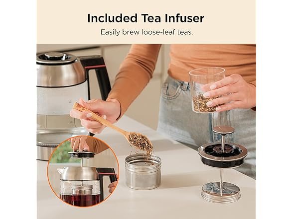 CUCKOO Electric Tea Kettle with Infuser