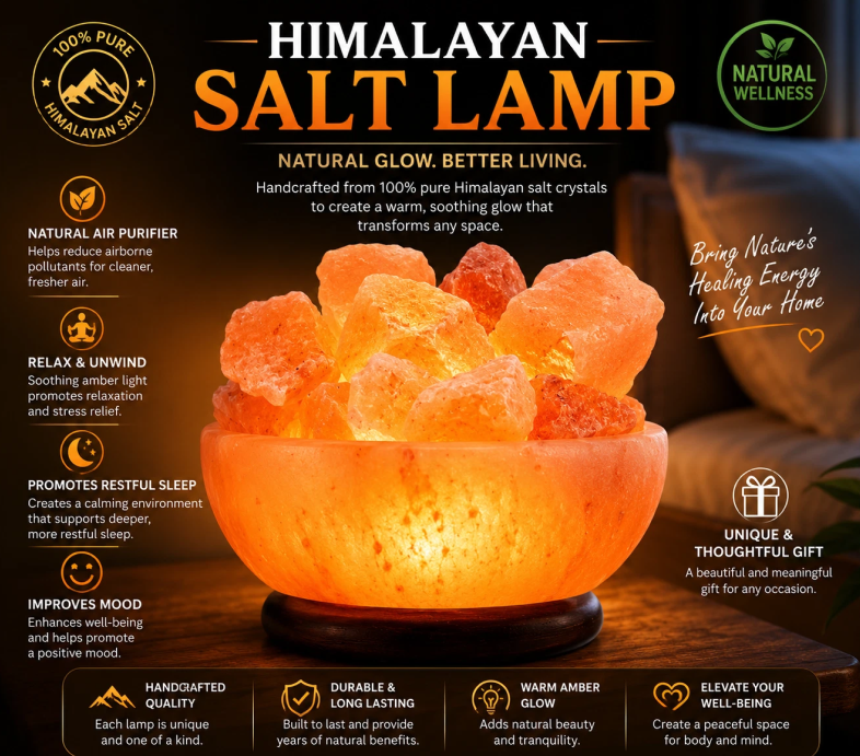 Himalayan Salt Lamp - Fire Bowl - Gallery 7