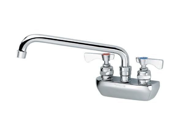 Krowne Royal Series 4" Center Wall Mount Faucet, 10" Spout