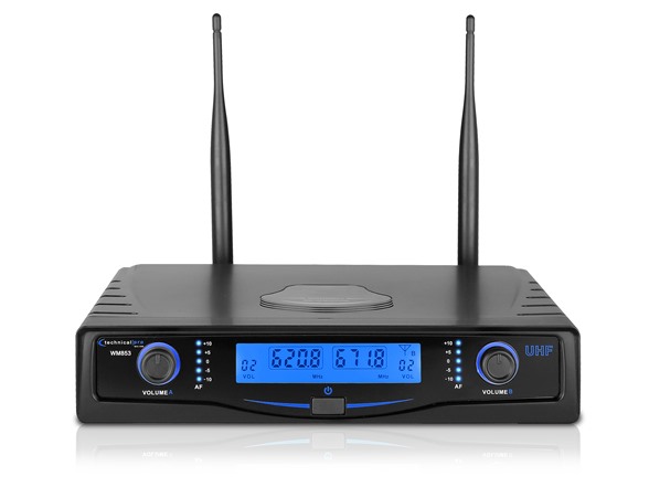 Technical Pro Dual UHF Wireless Mic System