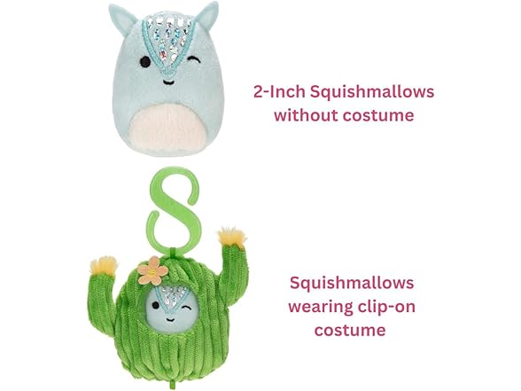 Squishville by Original Squishmallows Style & Play Clips