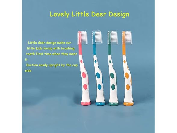 newrichbee 32 Pack Kids Toothbrush Set