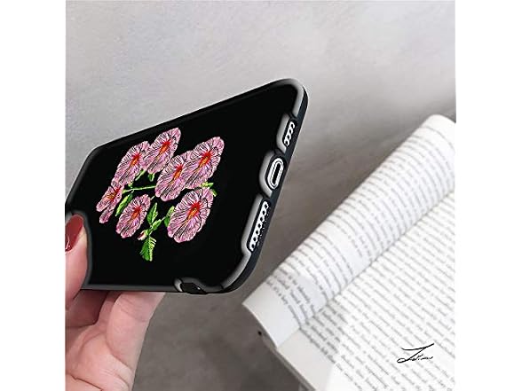 MALLCROWN Floral Case for iPhone XR