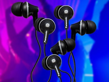 Panasonic Headphones (3 Pack)