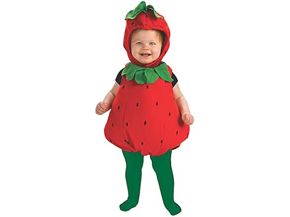 Rubies Kids (Toddle) Berry Cute Strawberry Costume