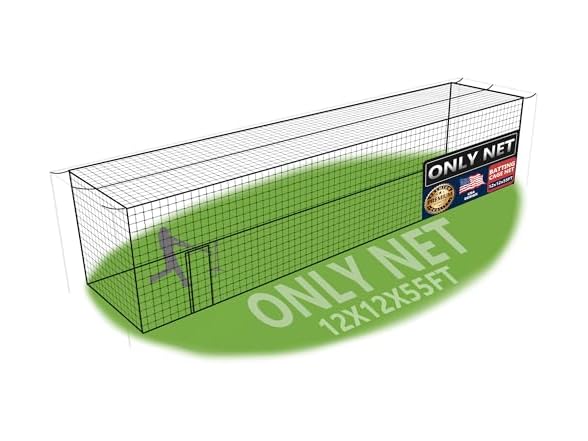 SHANTRA Batting Cage Net 55'L/35'L/20'L
