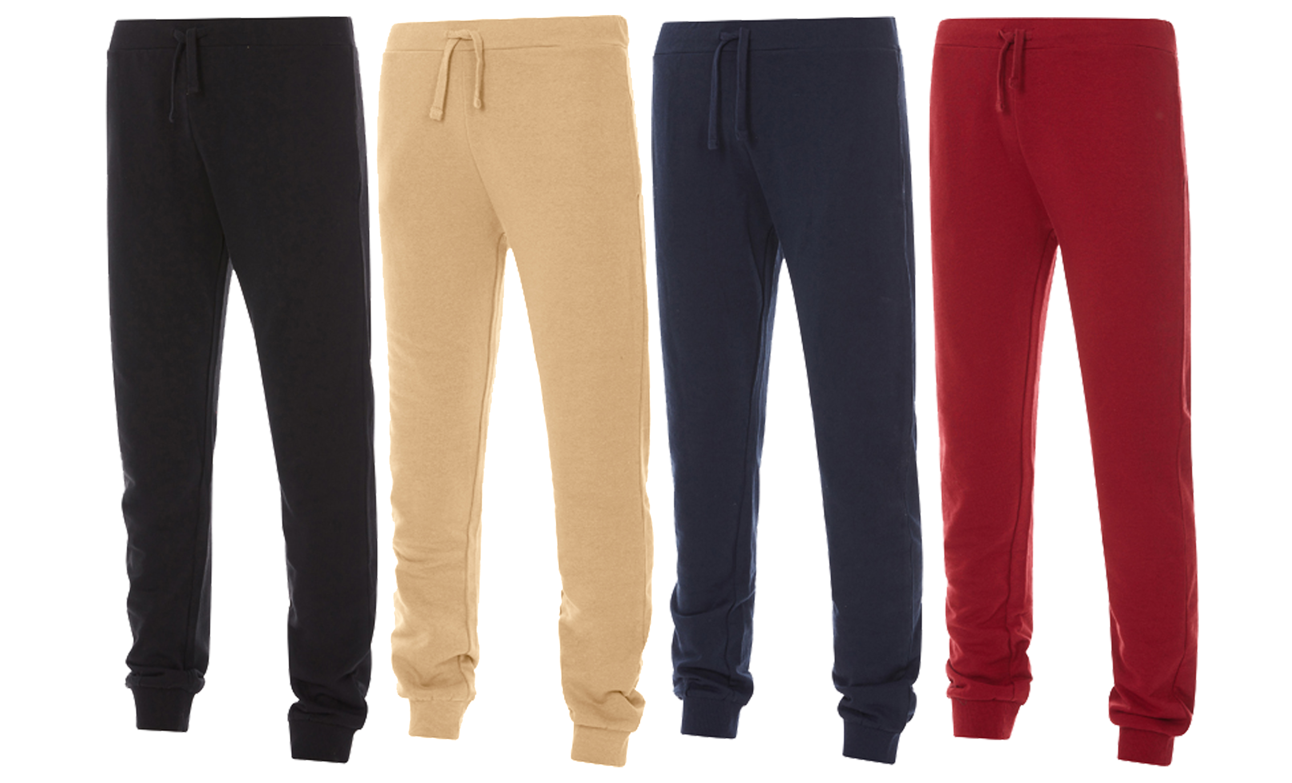4 Pack Mens French Terry Joggers (S-XXL) - Gallery 13