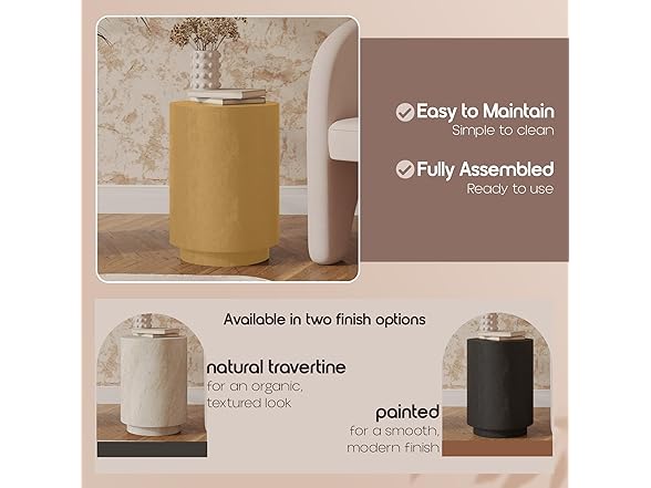 LeisureMod Modern Ramble Side Table