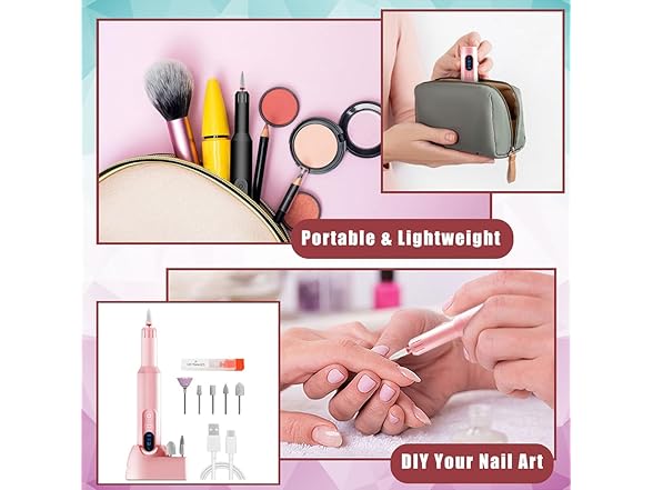 Pinkiou Electric Nail Drill