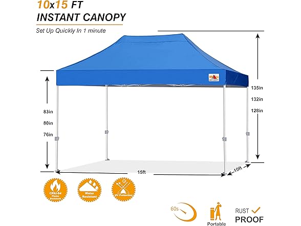 ABCCANOPY Commercial Pop Up Canopy Tent