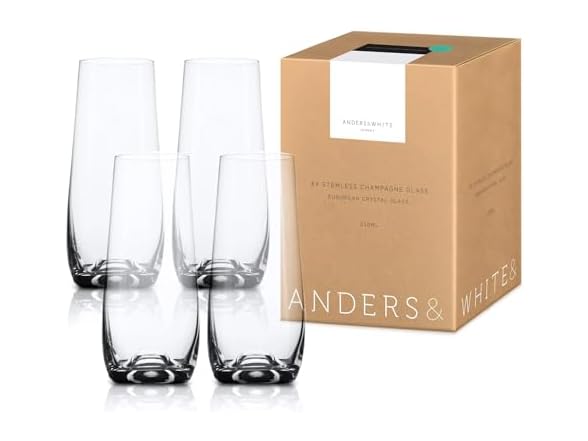 ANDERS & WHITE -'Hosking' Stemless Flute