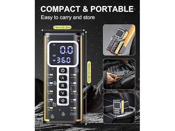 Teffim Portable Tire Inflator