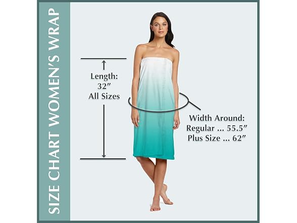 DII Spa Towel Women Large, 62x32.5