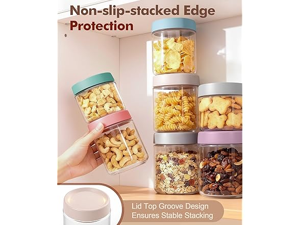 Cozyverge Overnight Oats Containers