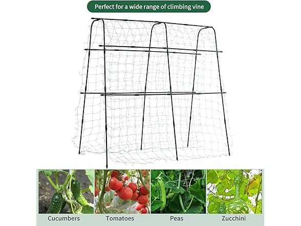 Lalahoni Cucumber Trellis | 5.3x5.3 Feet