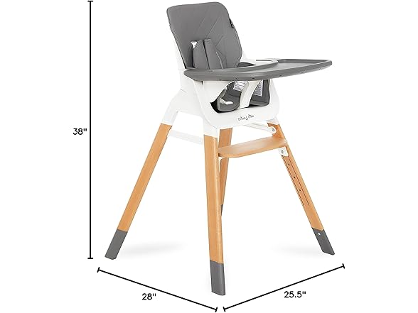 Dream On Me Nibble Wooden High Chair
