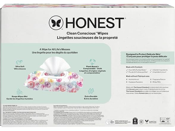 The Honest Company | Multi-Use 576 Count
