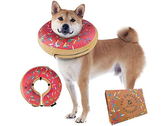 DIRTY LITTLE PAWS Dog Donut Collar