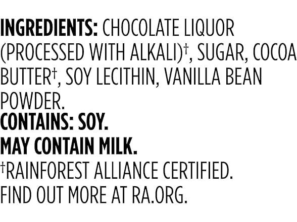 Amazon Grocery Dark Chocolate Chunks 12o