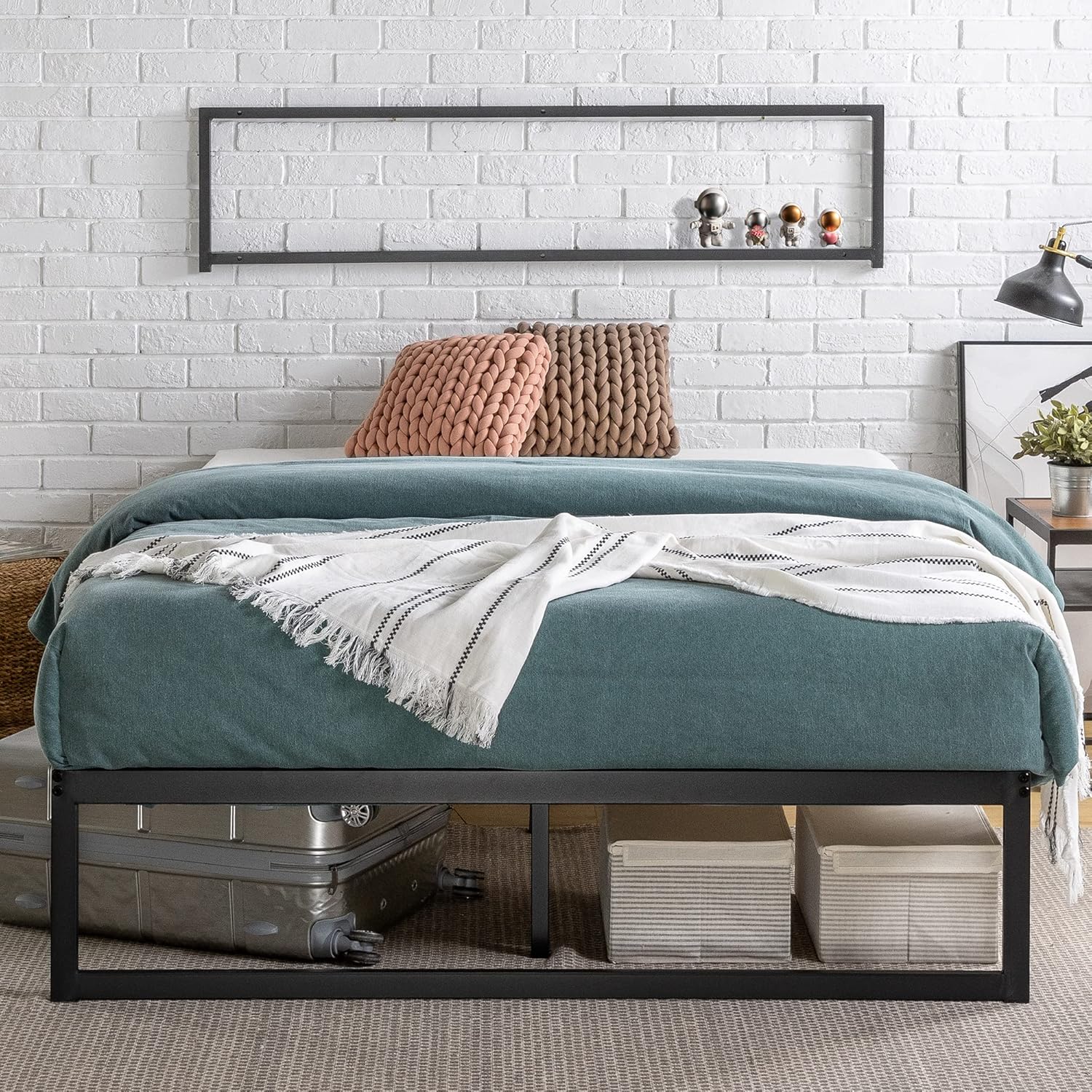 Zinus ABEL 14" Platform Bed Frame, King - Gallery 18
