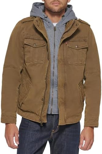 Levis Mens Military Jacket