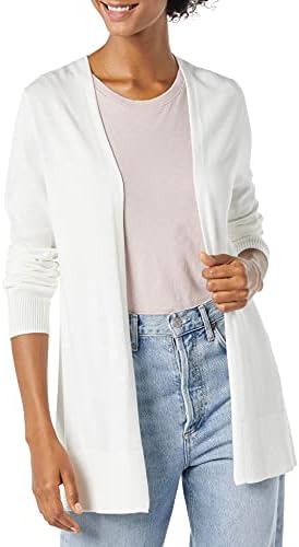 Amazon Essentials Womens Lightweight Open Front Cardigan Sweater