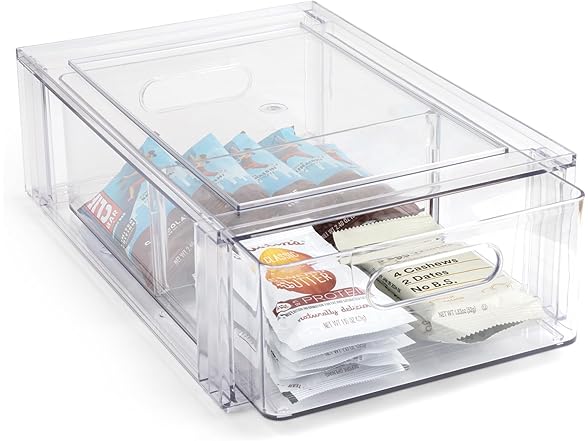 Smart Design Small Pull-Out Storage Bin