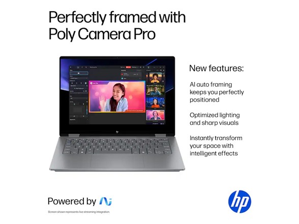 HP OmniBook X Flip 2-in-1 14" 2K Laptop