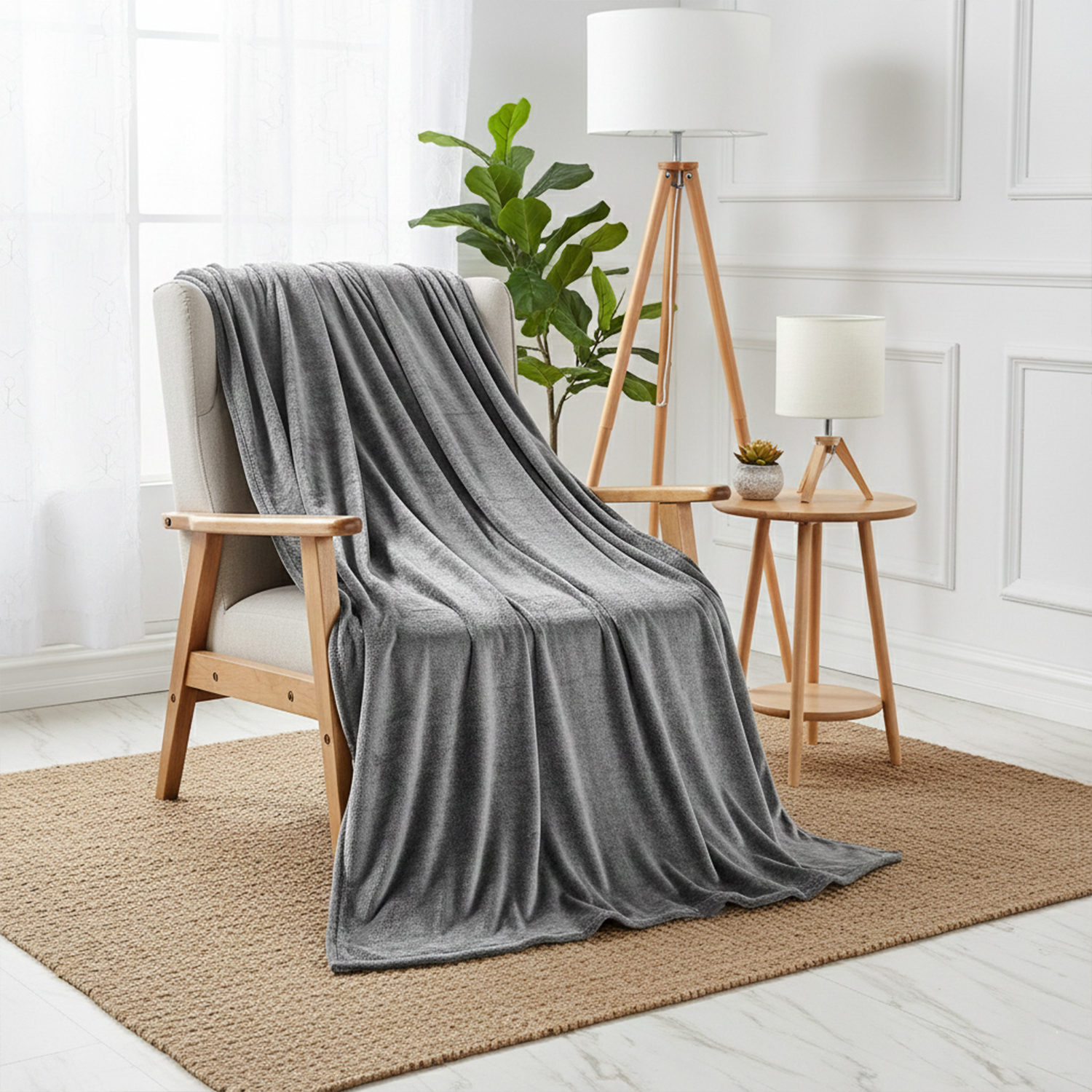 50 x 60 Fleece Throw Blanket - Gallery 11