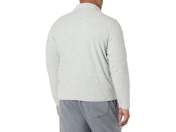 AE Mens Polar Fleece QtrZip Mock Jkt