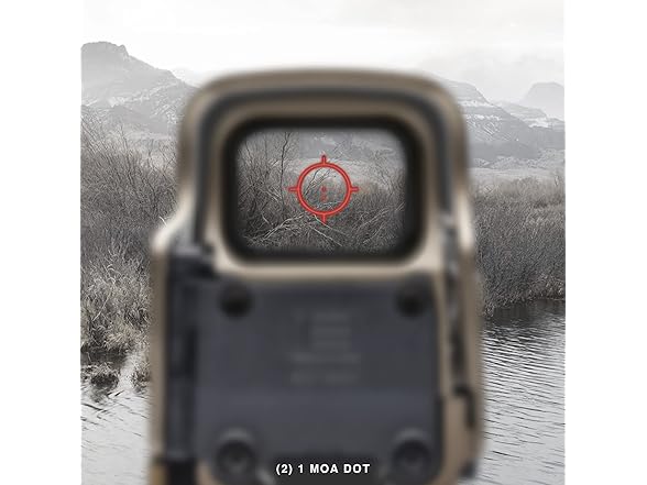 EOTech Circle, 2 Dot Reticle EXPS3 Holographic Weapon Sight
