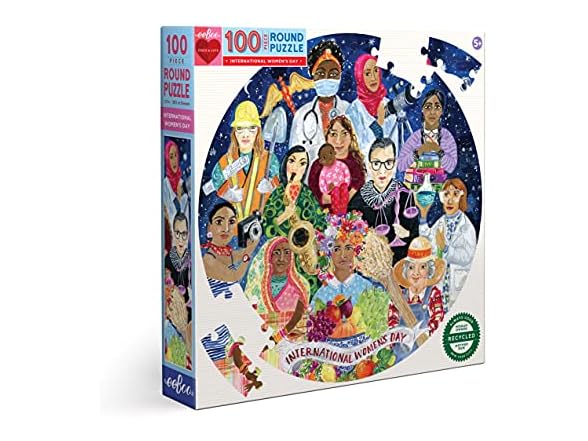 International Women's Day Round Puzzle