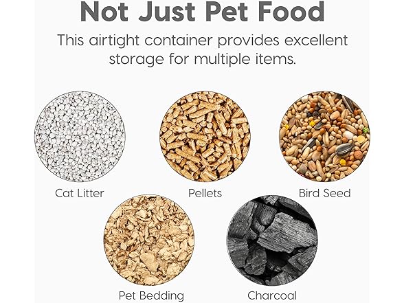 Airtight Dog Food Storage Container