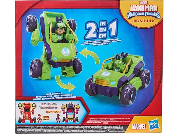 Marvel 2-in-1 Mech Suit & Vehicle