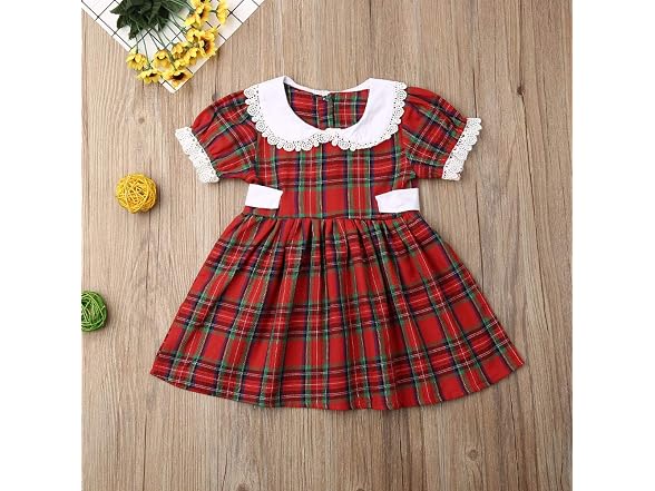 Ma&baby Girls (6-12 MOS) Baby Girl Christmas Skirt