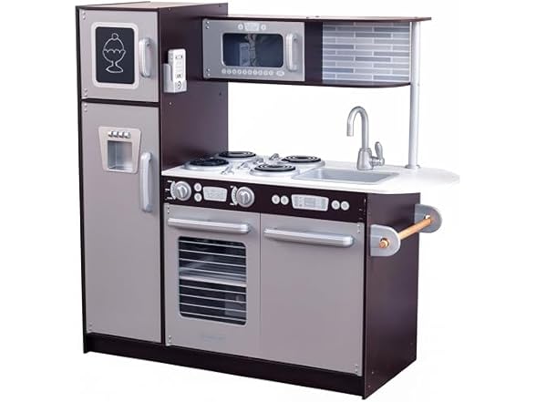 KidKraft Uptown Espresso Play Kitchen