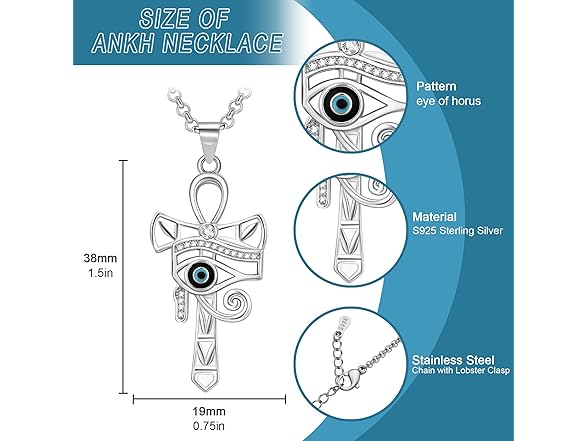 LES OSEWA Eye of Horus Necklace