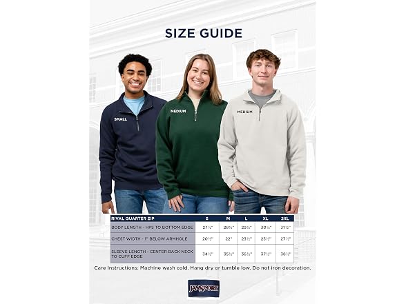 JanSport NCAA Rival Quarter-Zip Sweatshirt