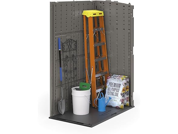  Suncast 54 Cubic Ft. Vertical Resin Out