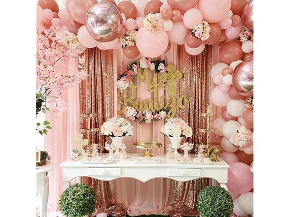 QueenDream Chiffon Curtain for Backdrop